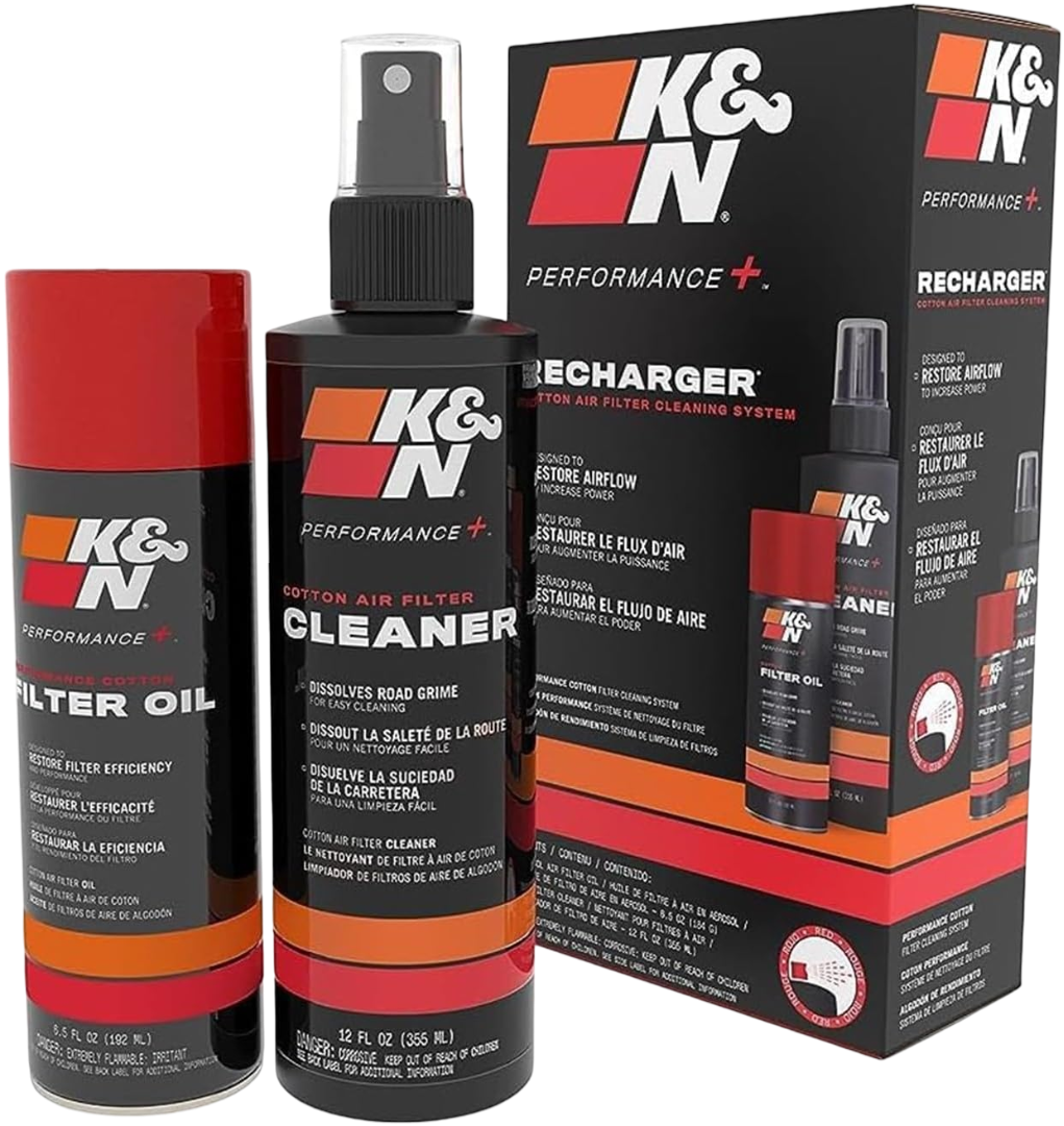 K&N Filter Cleaning Kit | Oil & Cleaner | For optimal cleaning of all air filters, 99-5003 EU